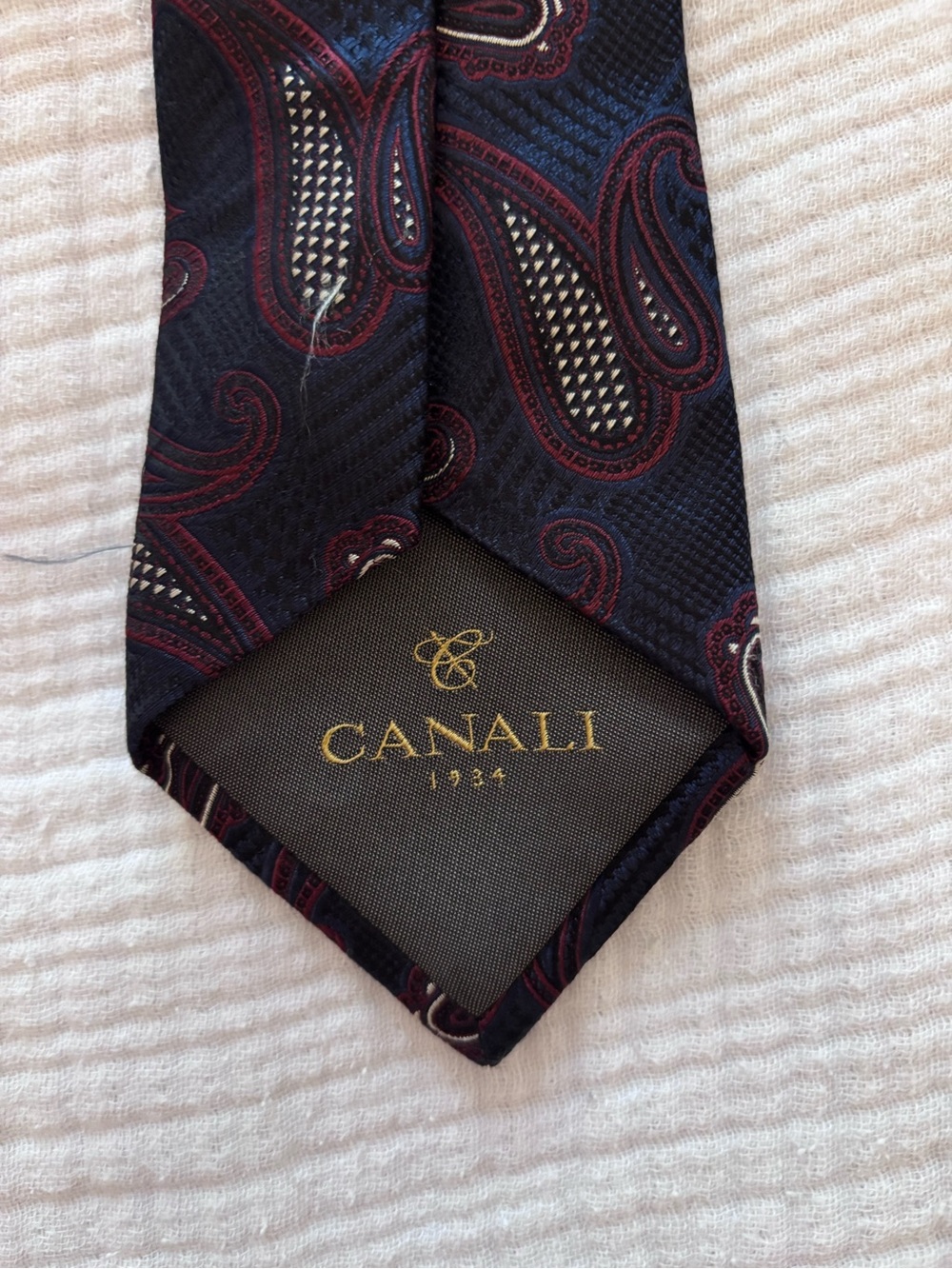 Canali 100% Silk tie